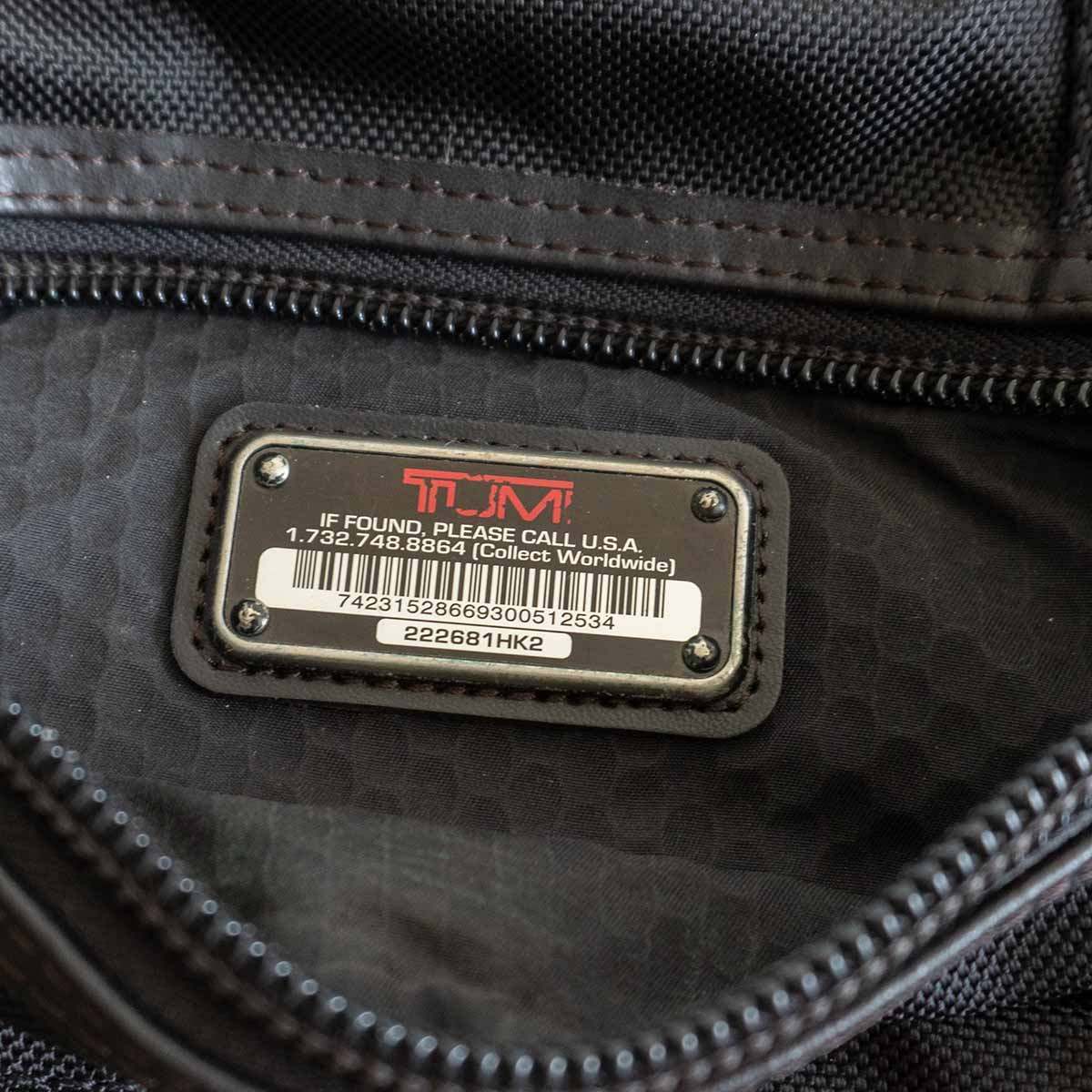 【美品】 TUMI トゥミ 【22681HK2/Alpha Bravo Knox backpack】ブラック リュック ビジネス バッグ 2405314_画像7