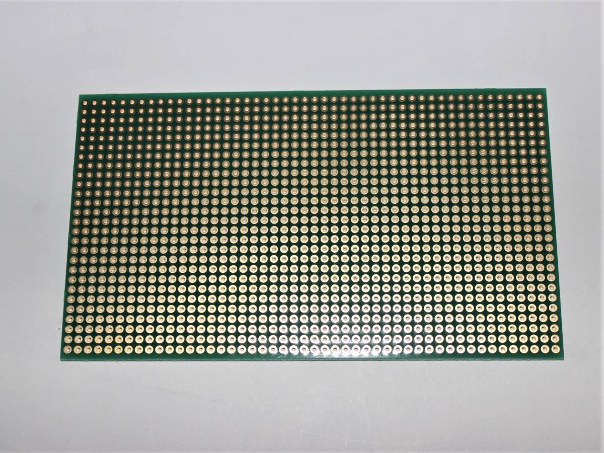  universal basis board (5 sheets set) both sides a little over .TH PAD-PCB 70×123mm×1.6t FR-4/2.54 pitch [K5-36]
