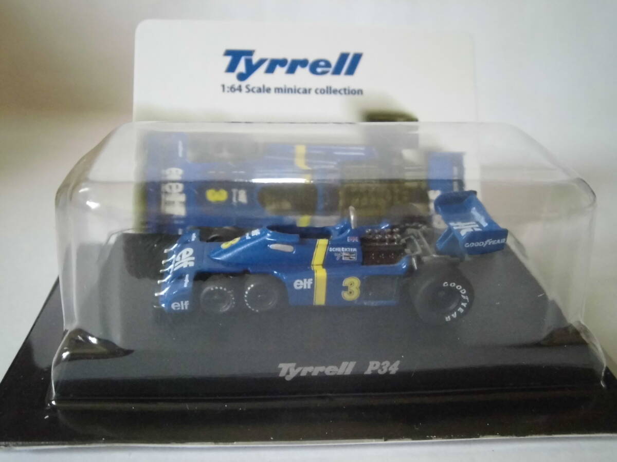 * распроданный * Kyosho 1/64*tireru*tireruP34[1976] номер 3*