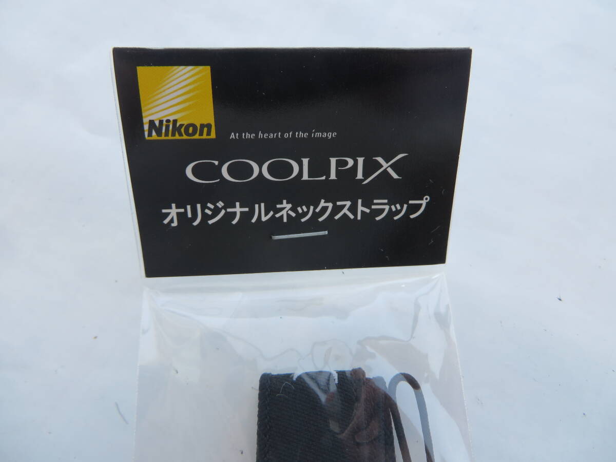 Nikon Nikon neck strap unopened new goods not for sale 