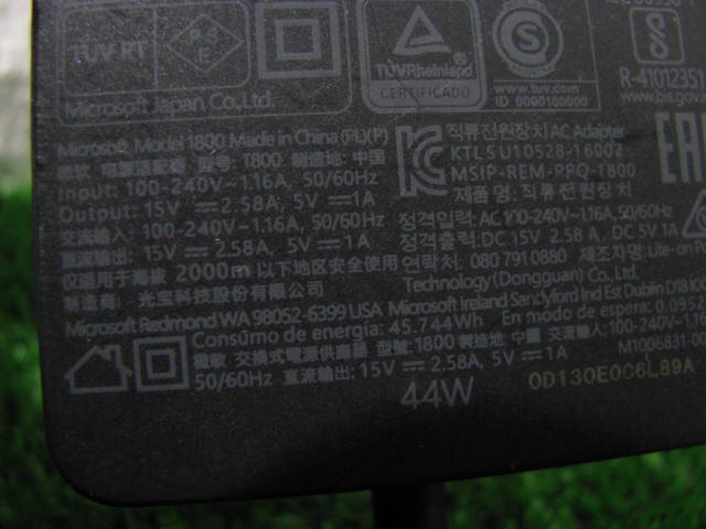 KA4677/AC adaptor 10 piece /Microsoft 1625 etc. 