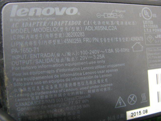 KA4739/ACアダプター 12個/Lenovo ADLX45NLC3Aなど_画像7