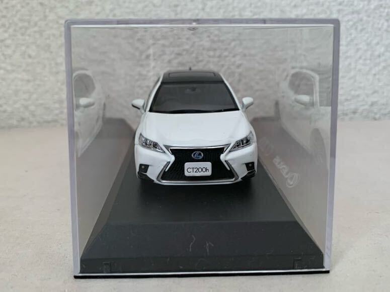 ◆未展示品！1/43 レクサス / LEXUS CT200h F SPORT ブラック / ホワイトノーヴァ ガラスフレーク_画像9