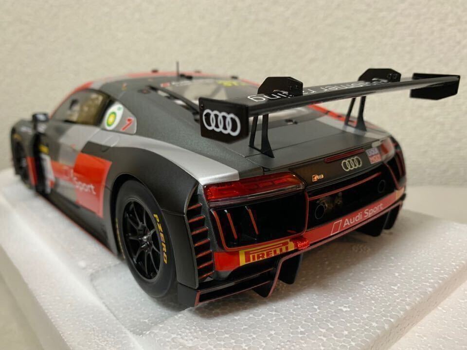 * не выставленный товар!1/18 Audi R8 LMS #37A 2018 год ba The - -тактный 12 час гонки победа машина kokpito повторный на данный момент & дверь открытие и закрытие возможность 