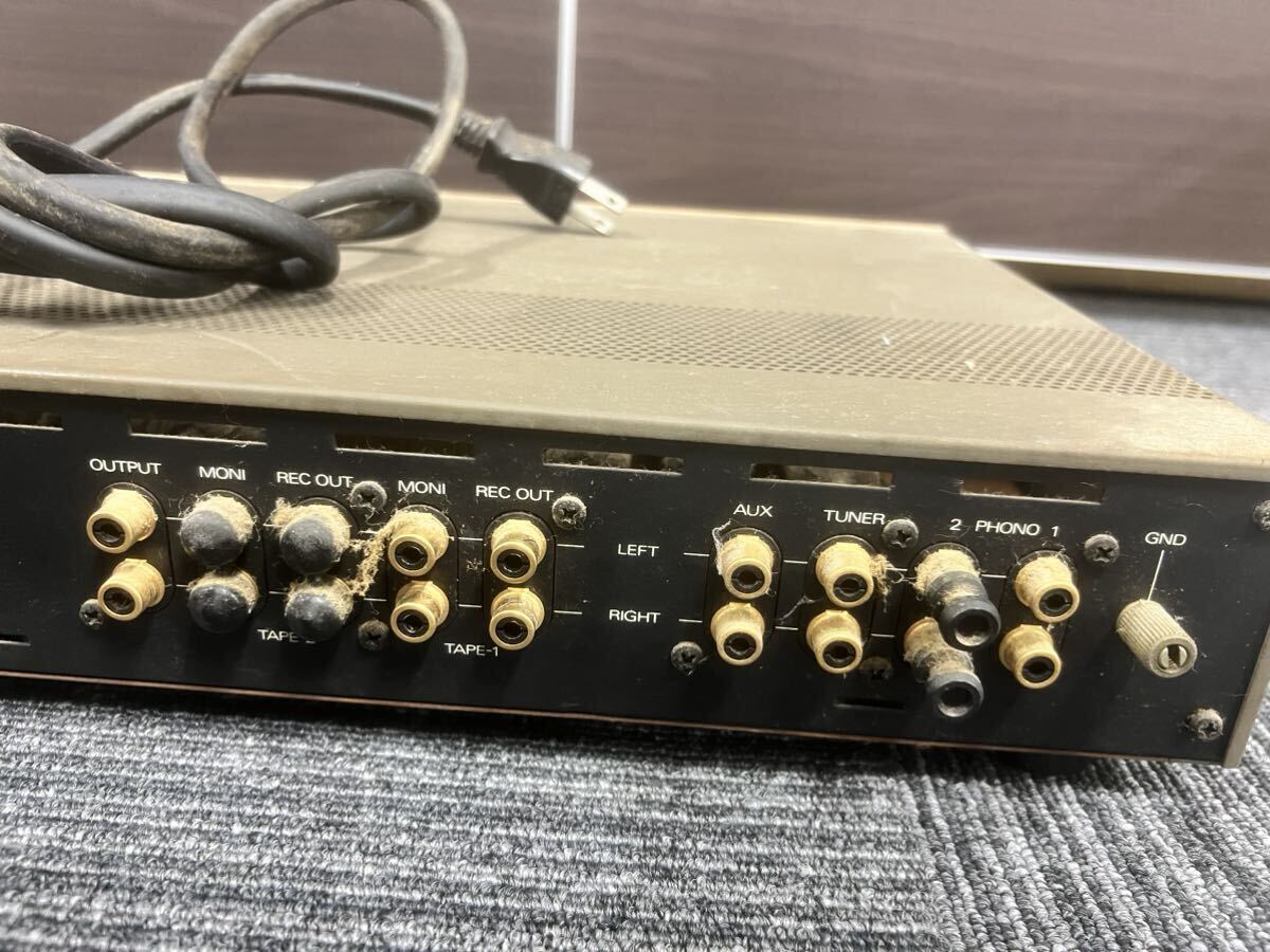 .. часть 4 месяц No.82 STEREO CONTROL CENTER LUXMAN CL-34 стерео Luxman работоспособность не проверялась 