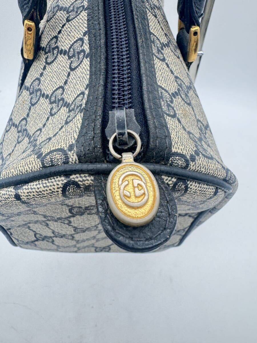 北山4月 No.162 GUCCI グッチ GUCCI 柄ミニボストンバッグ ハンドバック_画像7