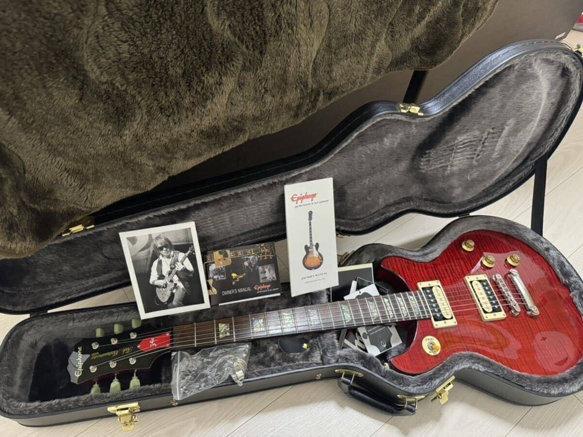 【中古】Epiphone / Tak Matsumoto DC Standard Plus Top Cherry_画像1