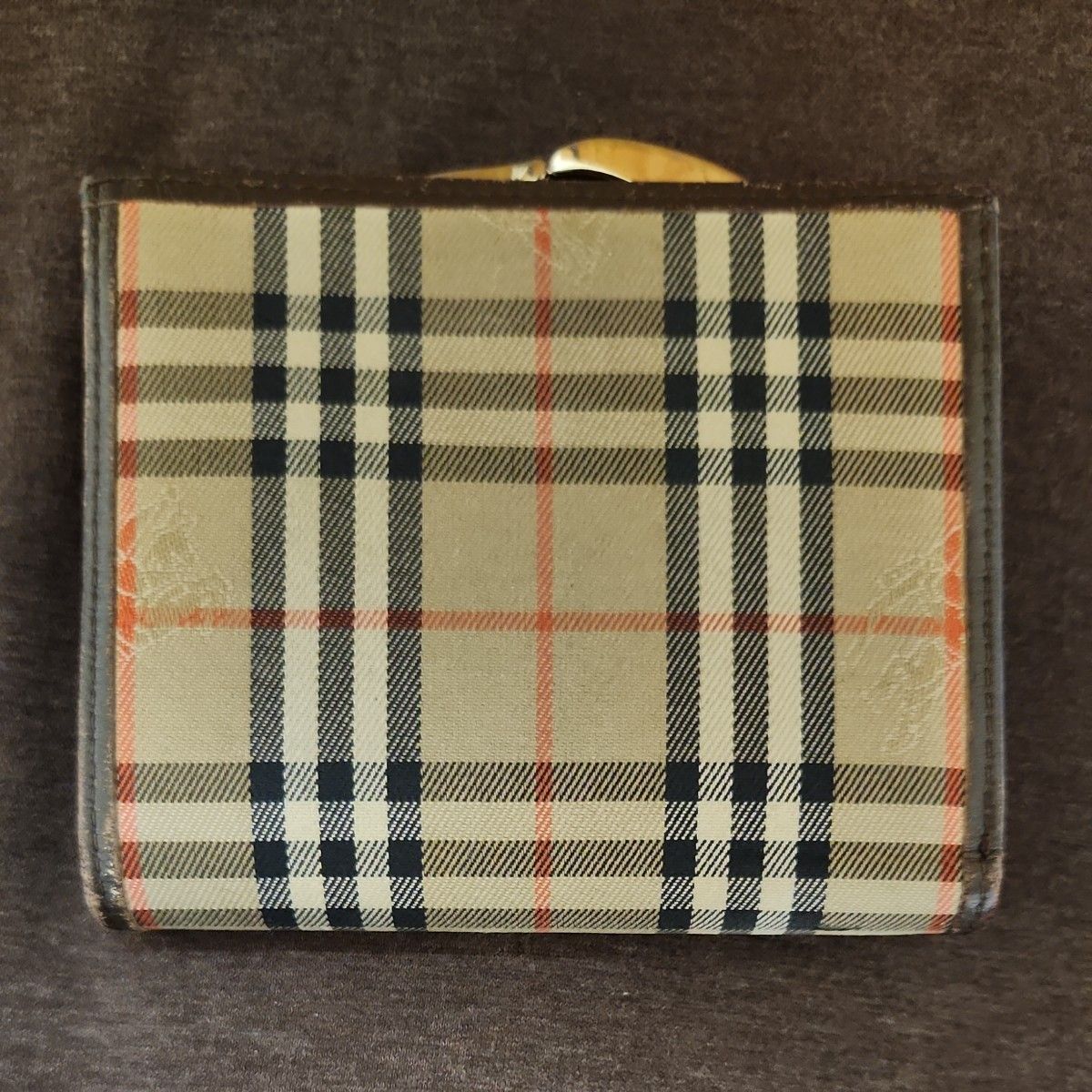 【匿名発送】BURBERRY バーバリー がま口 財布