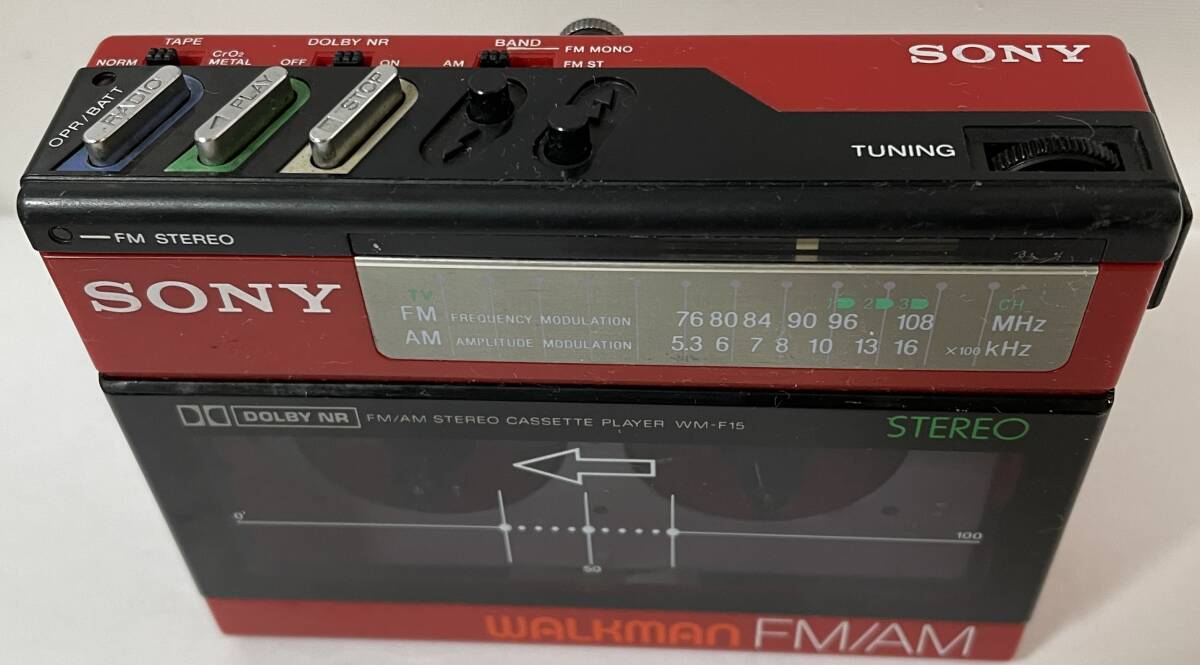 SONY WM-F15 WALKMAN ウォークマン カセットプレーヤー_画像3