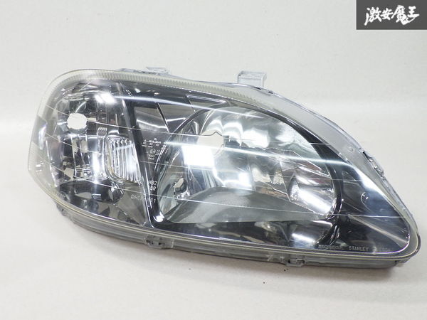 美品!! ホンダ 純正 EK9 シビック タイプR 後期 ハロゲン ヘッドライト ヘッドランプ 右 右側 運転席 STANLEY R7660 即納の画像1