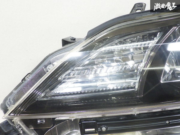 トヨタ 純正 ANH20W 20 ヴェルファイア 後期 ゴールデンアイズ HID ヘッドライト ヘッドランプ 左 左側 助手席 ICHIKOH 58-23 打刻:ス 即納_画像2