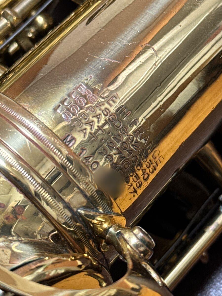 【Vintage】H.SELMER Mark Ⅵ SN.140×××_画像7