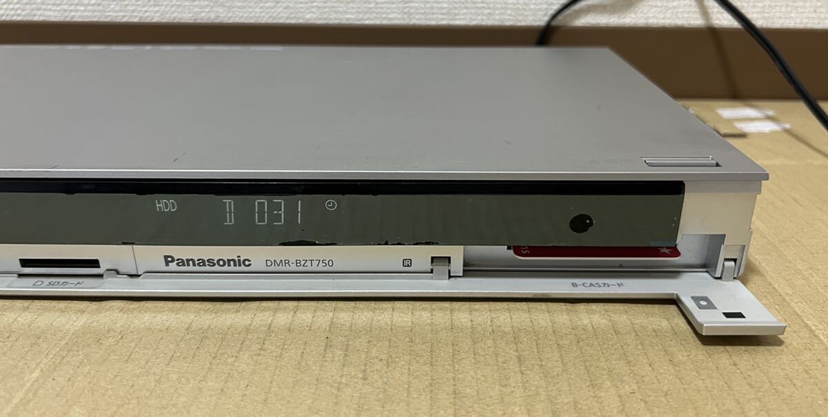  Panasonic パナソニック ブルーレイディスクレコーダー DMR-BZT750 _画像4