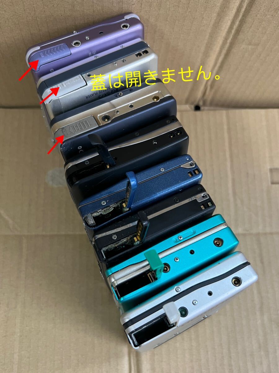 SONY //Panasonic WALKMANウォークマン カセット WM-EX606 /WM-EX677 /WM-EX900 /WM-RX707 /RQ-S11 /RQ-S35 /RQ-SX75 /RQ-S50V 8点セット_画像8