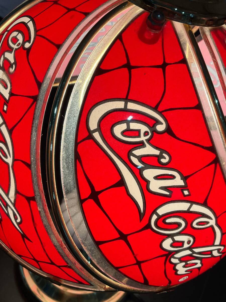 送料無料 美品 ビンテージ★コカコーラ Coca－Cora パブランプ アメリカ 雑貨_画像6