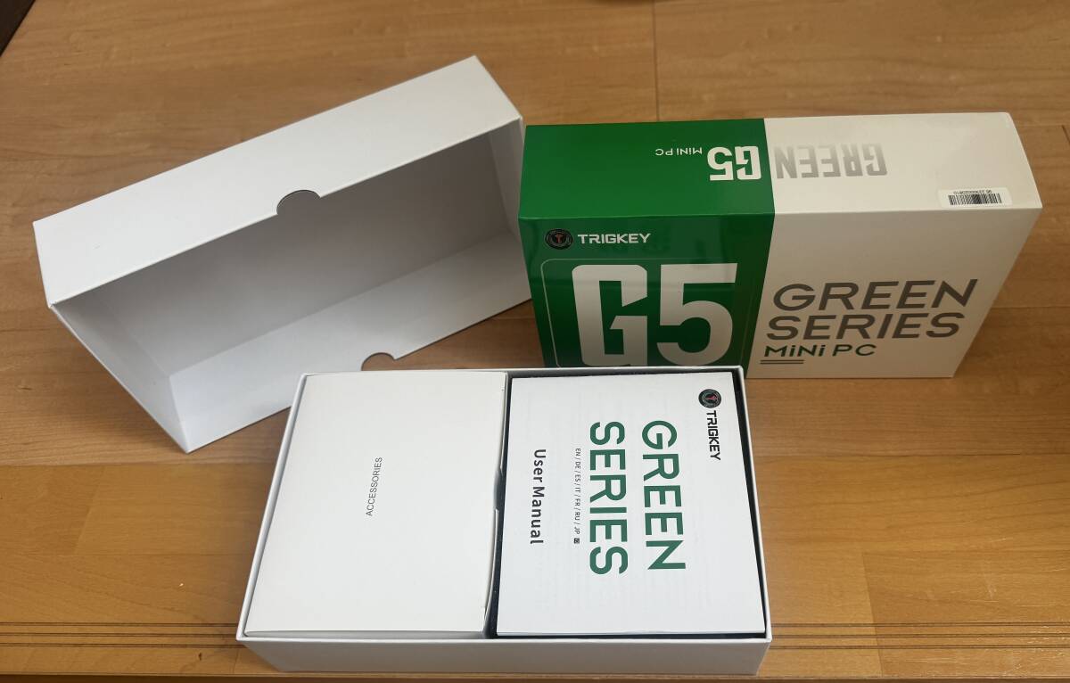 TRIGKEY ミニPC Green G5 Memory8GB SSD500GB Windows11pro