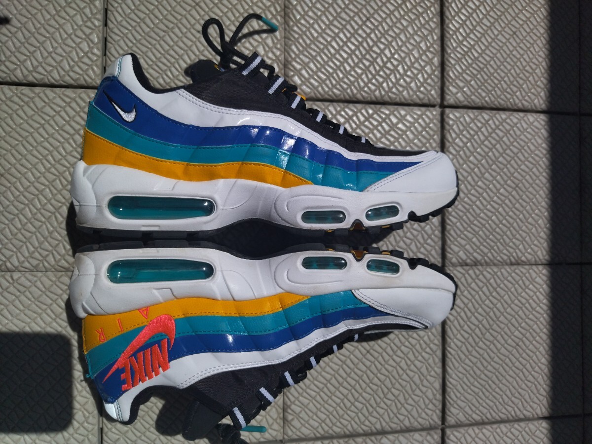 27.0cm NIKE ナイキ AIR MAX 95 SE RETRO WINDBREAKER エアマックス95 ウィンドブレーカー AJ2018-123 スニーカー 靴 シューズ 2019年発売の画像5