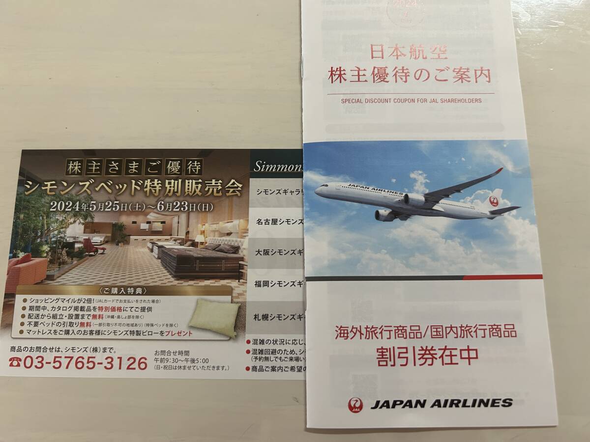 （日本航空）JAL株主優待券（2025年11月30搭乘期限 8枚分）_画像2