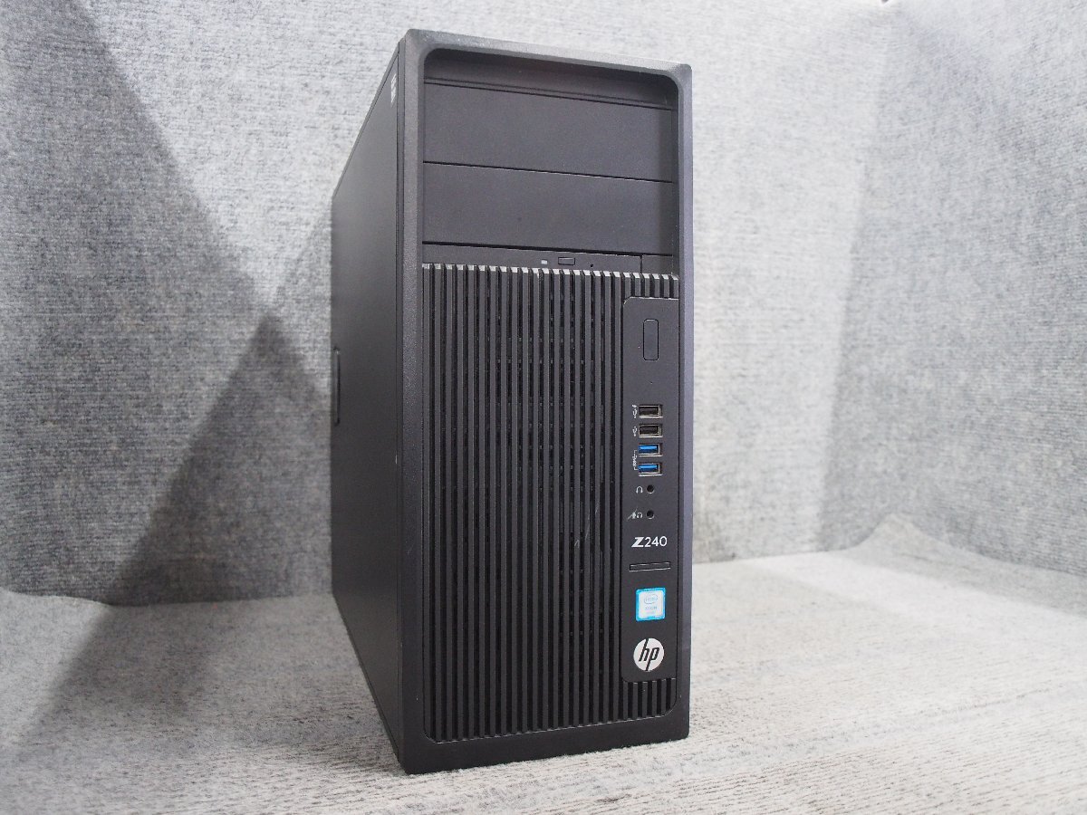 HP Z240 Tower Workstation Xeon E3-1230 v5 3.4GHz 8GB DVD-ROM nVIDIA QUADRO M4000 Junk K36391