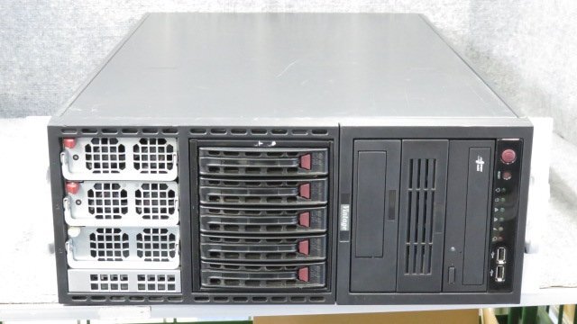 [ payment on delivery shipping ]SUPERMICRO 748-14 AMD Processor 6380 2.5GHz (X4 basis ) 256GB DVD super multi server Junk K36320