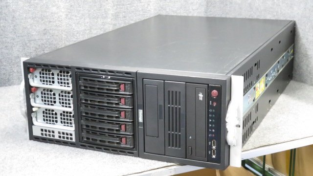 [ payment on delivery shipping ]SUPERMICRO 748-14 AMD Processor 6380 2.5GHz (X4 basis ) 256GB DVD super multi server Junk K36320