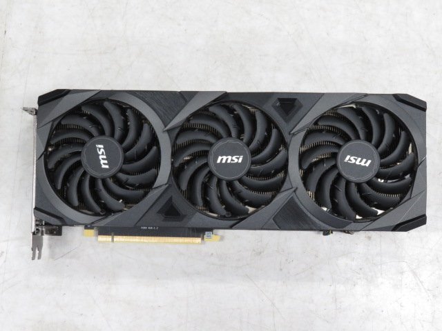 グラフィックボード MSI GeForce RTX 3080 VENTUS 3X 10G ジャンク P64884_画像2