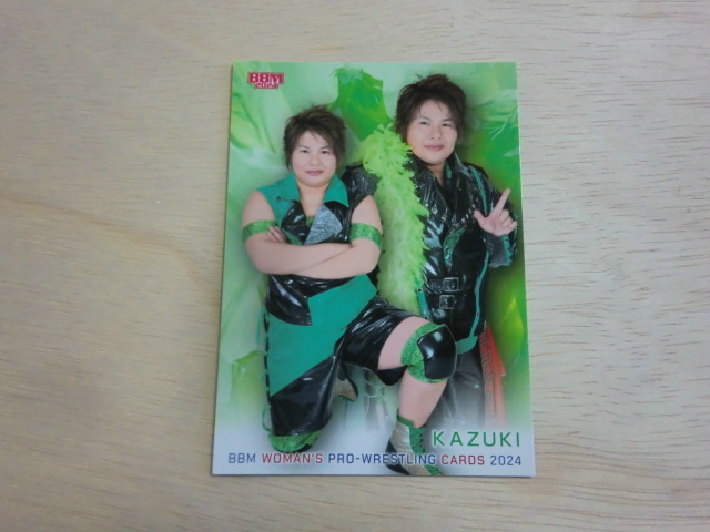 BBM 2024　034 KAZUKI 女子プロレスカード_画像1