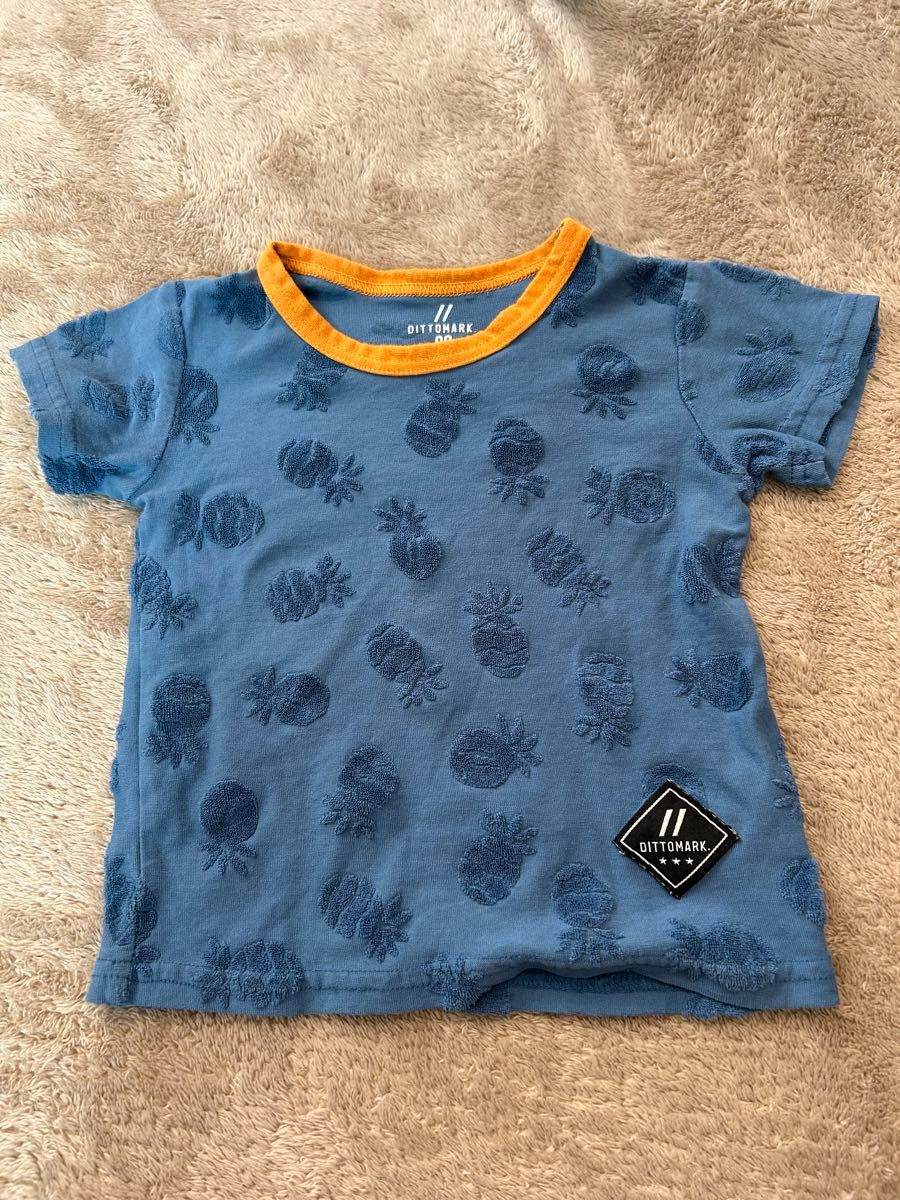 美品　半袖Tシャツ Tシャツ 半袖 男の子 キッズ トップス 子供服　GAP 90 2歳