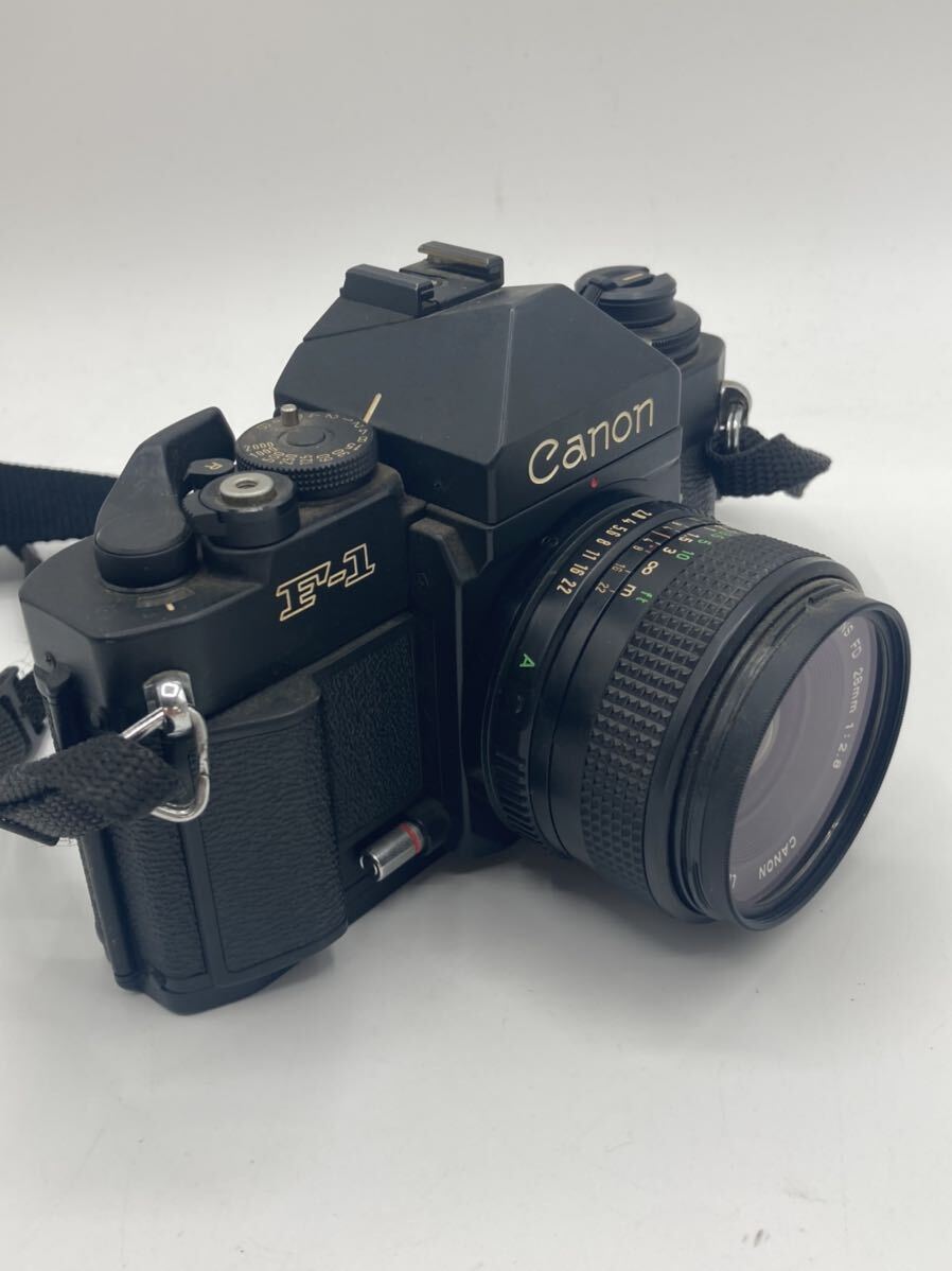 キャノン　canon NEW F-1 フィルムカメラ レンズ付き28mm 中古品_画像3