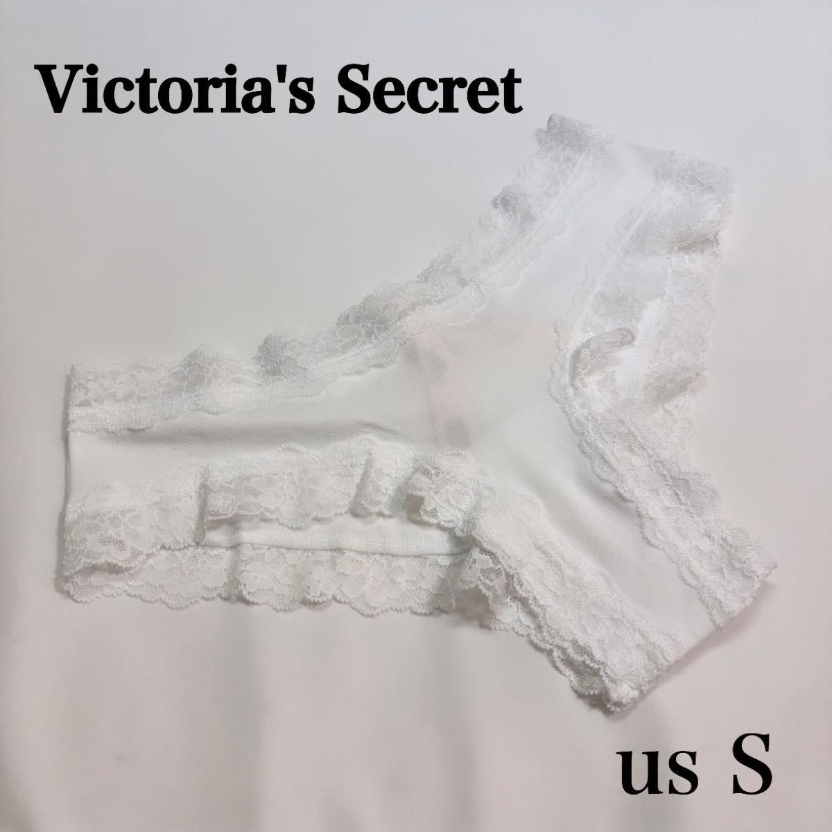 Victora's Secretヴィクトリアシークレット ショーツ Tバック 白