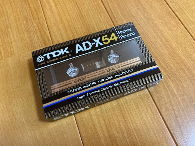 【新品・未開封】 カセットテープ TDK AD-X54 _画像1