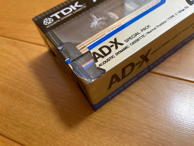 【新品・未開封】カセットテープ TDK AD-X46 2本パック_画像3