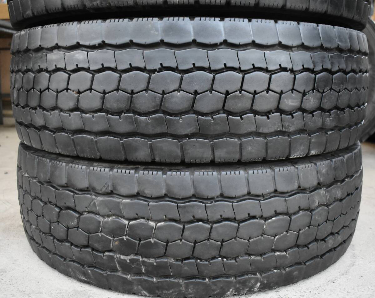 送料無料 245/70R19.5 BRIDGESTONE M888 2020~2022年製 スチールホイール付き TOPY 19.5×6.75 147 8穴 ISO方式 _画像8