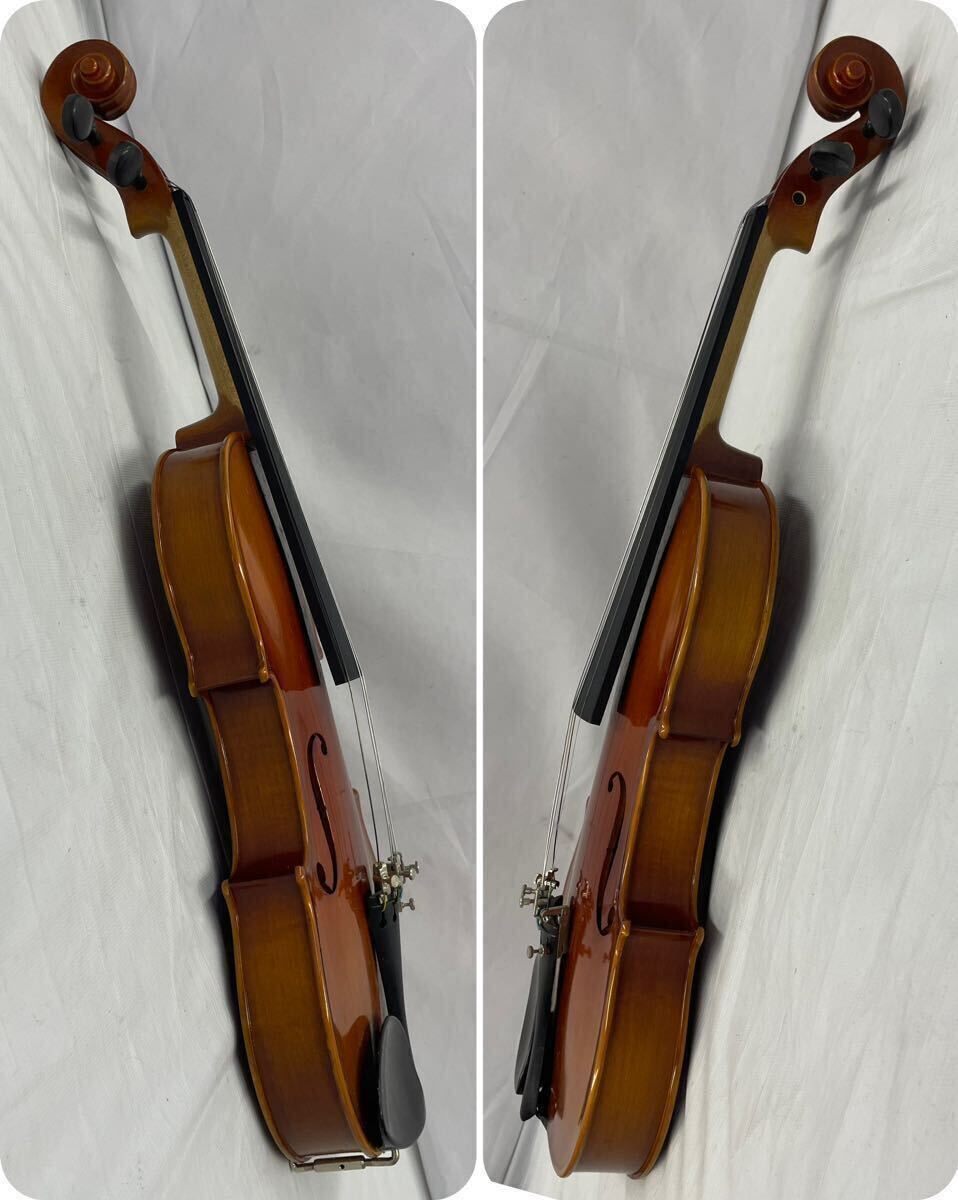 SUZUKI 鈴木 スズキ VIOLIN バイオリン ヴァイオリン No.200 4/4 1999 弦楽器 弓付 ハードケース付 動作・音出し未確認_画像3