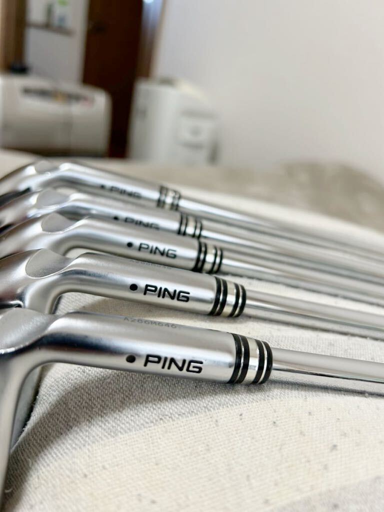 中古★PING★ ピン G425 アイアン 6番-Pw 5本セット/★NSプロ モーダス3 TOUR 105R ブラックドット_画像3