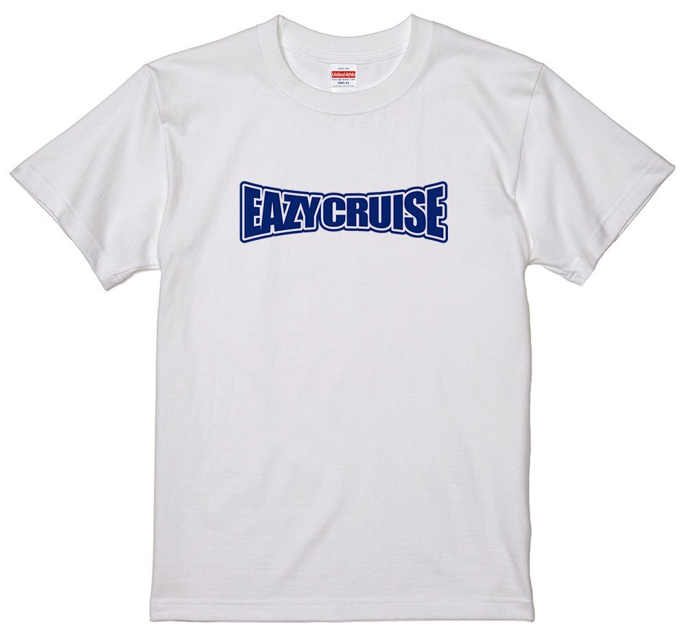 Eazy Cruise カーショー Ｔシャツ 白 CHICANO チカーノ S/M/L/XL　ローライダー ボム ラティーノ メキシカン メキシコ 国旗 アメ車_画像2