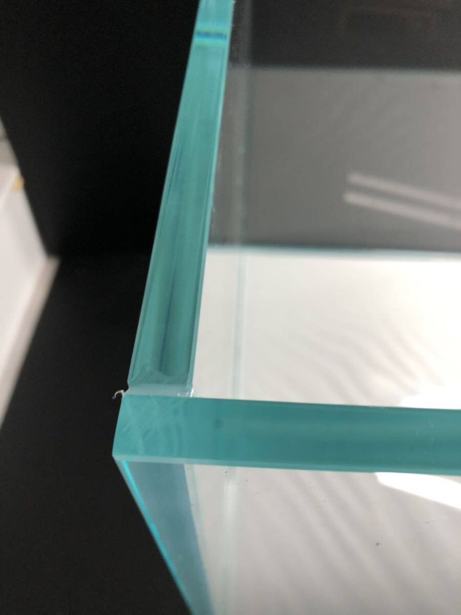 水槽 120cm 超白ガラス フレームレス 新品 W120*D50*H50の画像5