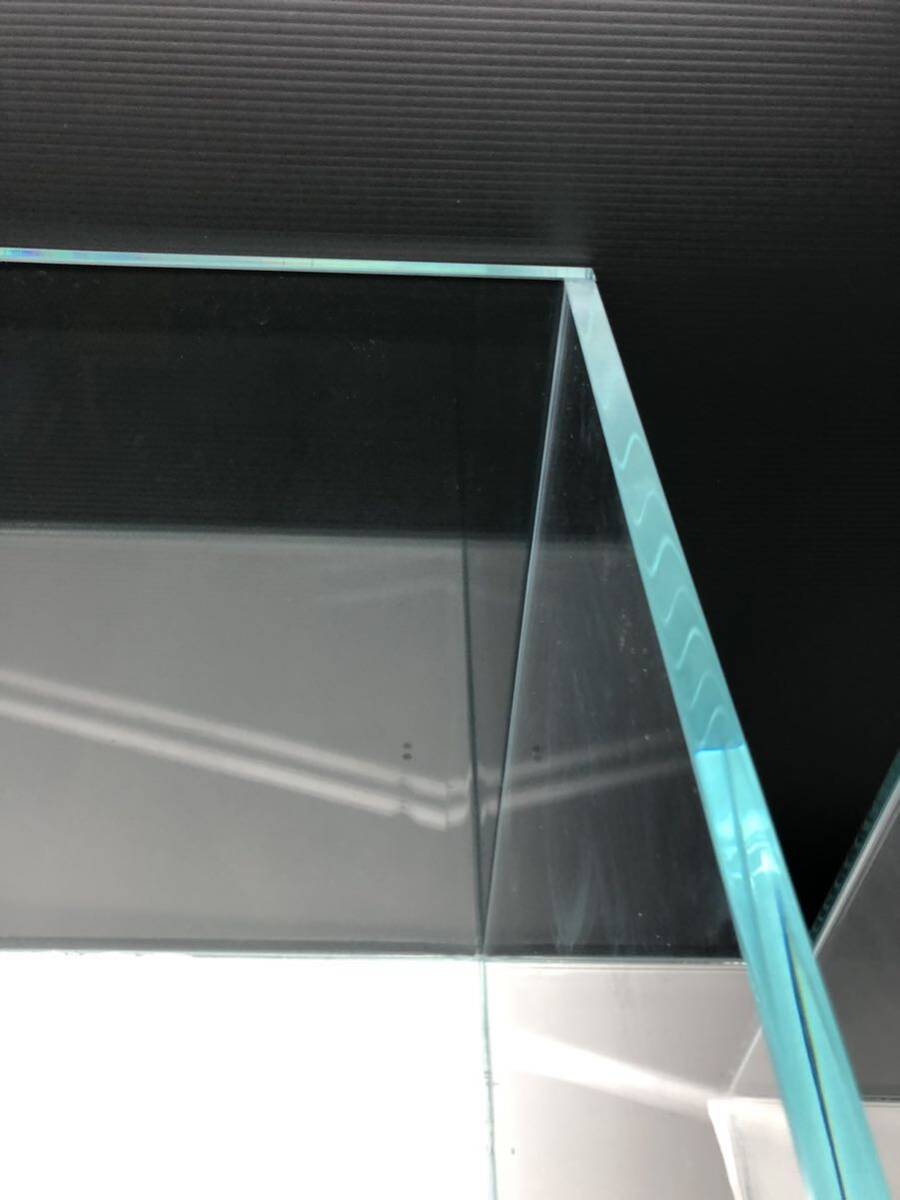 水槽 120cm 超白ガラス フレームレス 新品 W120*D50*H50の画像7