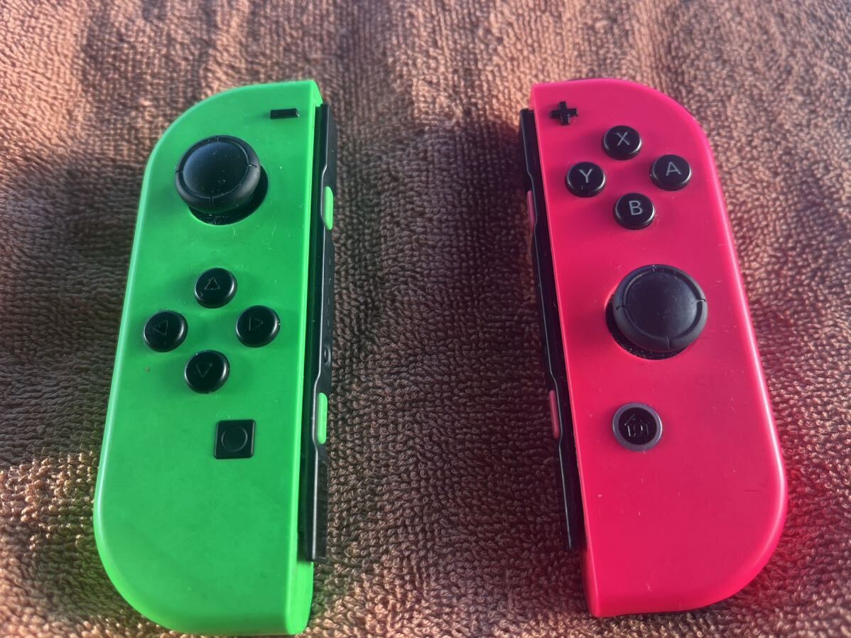 switch(中古)+スプラカラージョイコン Nintendo Switch|本体 switch(中古)+スプラカラージョイコン Nintendo Switch|本体