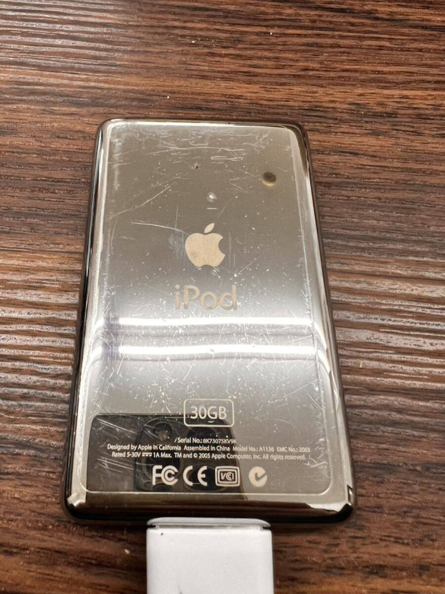 ジャンク Apple iPod Classic 30GB A1136の画像2