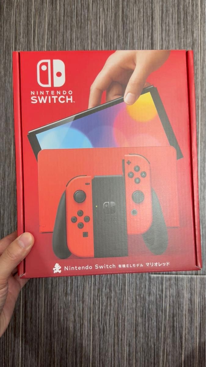 【新品未開封】Nintendo Switch 有機ELモデル マリオレッド