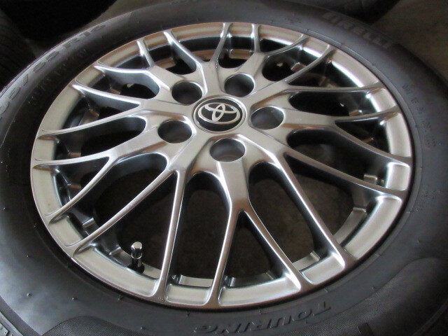 トヨタ VOXY ヴォクシー 純正 BBS FORGED ハイグロス (16x6+50 5H/114,3) バリ溝(PIRELLI P7 EVO/2022) 205/55R16 純正戻し 格安売切り!! _画像3