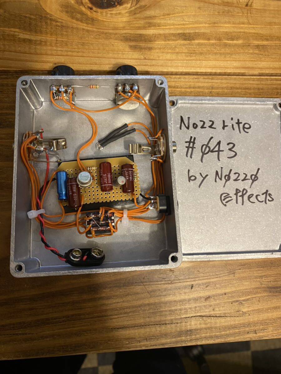 1 jpy start!NOZZO EFFECTS NOZZ rite Fuzz light k loan fuzz rite germanium transistor f Lucien te①