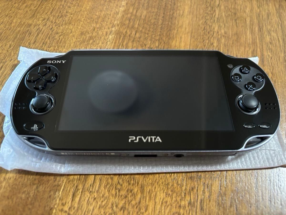 PS Vita PCH-1000 クリスタルブラック Wi-Fiモデル  SDカード  ポーチ