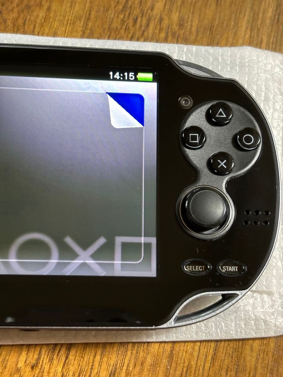 PS Vita PCH-1000 クリスタルブラック Wi-Fiモデル  SDカード  ポーチ