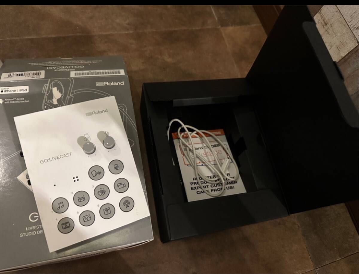 ROLAND ( ローランド ) / GO:LIVECAST ライブ配信（iOS/Android用オーディオインターフェイス）
