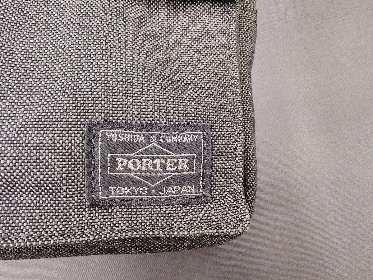 美品 PORTER ポーター スモーキー SMOKY 黒 ウエストバッグ 吉田カバン ボディバッグ ショルダーバッグ ブラック