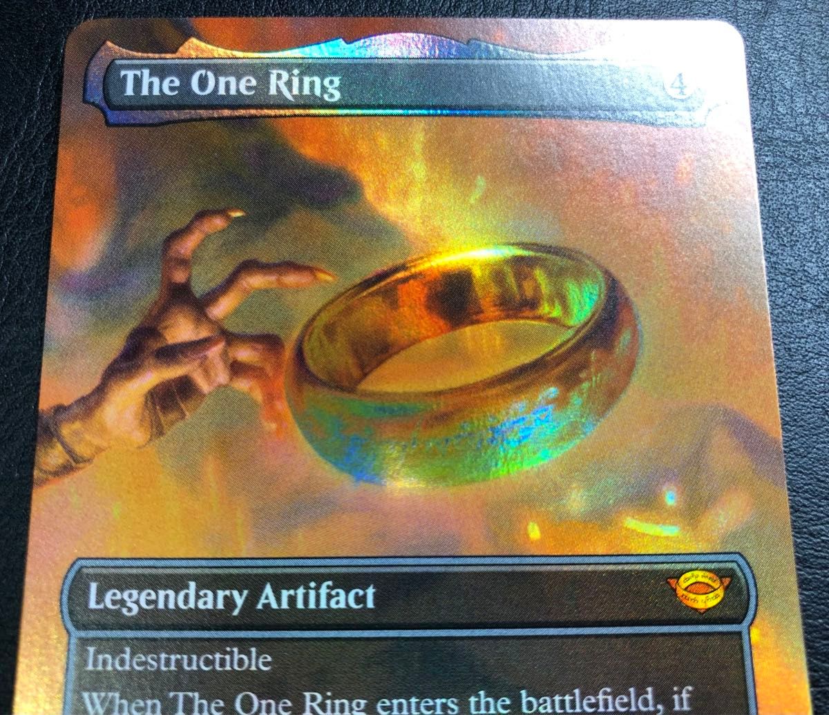 MTG 指輪物語 The One Ring 一つの指輪 FOIL bundle 英語版 マジックザギャザリング