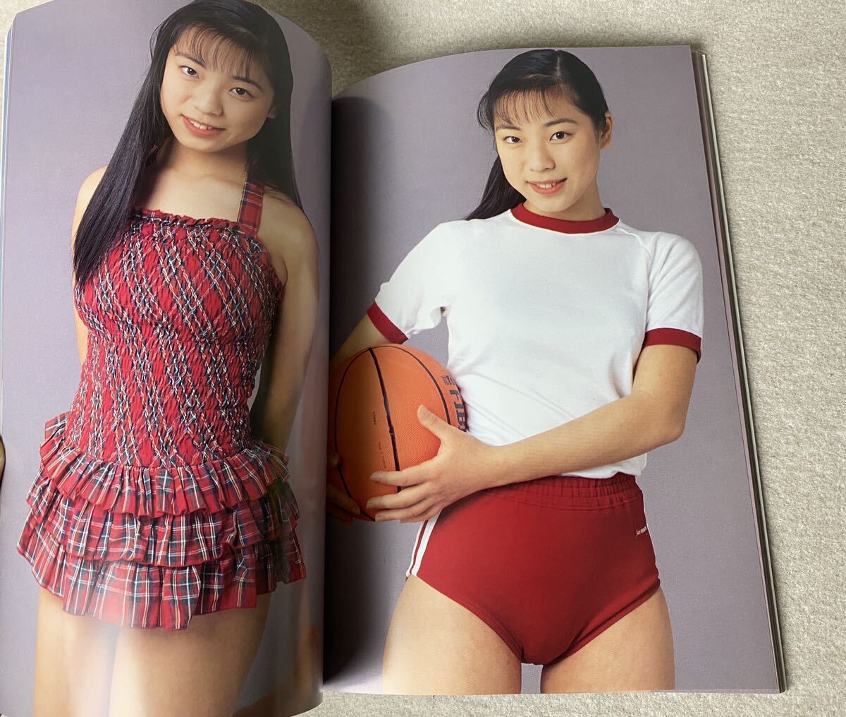 【1996年５月３１日初版】女子中学制服水着図鑑 桜桃書房 ブルマ スク水　写真集_画像8