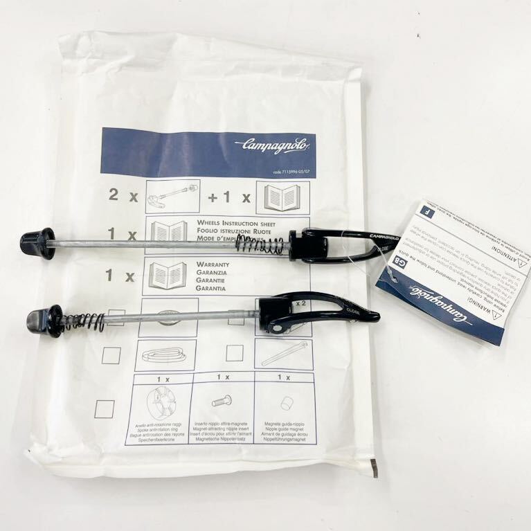 Campagnolo カンパニョーロ BORA用クイック前後セット新品☆campagnoloクイックレリーズ